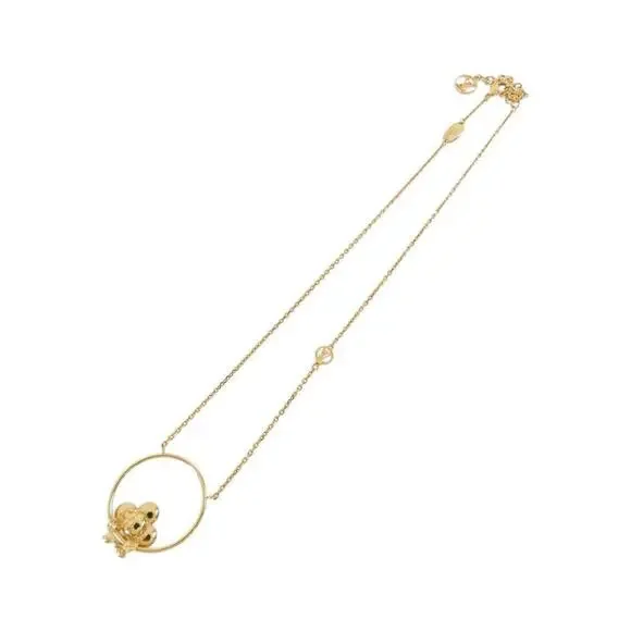 LOUIS VUITTON Gold Necklace - Picture 2 of 5